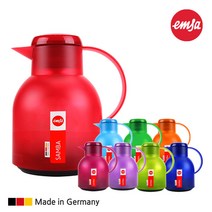 [엠사]삼바 식탁보온보냉주전자1.0L, 1L, 레드