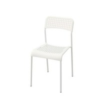 이케아 ADDE 의자, 화이트_902.191.79, 1개