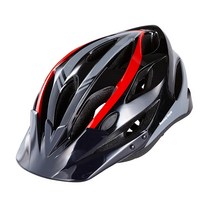 삼천리 Z2 자전거 헬멧, 블랙 + 레드