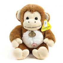 봉제인형 아망스 굿몽키봉제인형 다크브라운 대형(38cm), 쿠팡그로우스 본상품선택