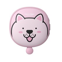 아이리버 앤주 휴대용 LED 손난로 + 후드파우치, IHW-C20L, 핑구(핑크)