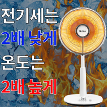 티타늄 합금 스탠드 히터 온풍기 온열기 하이라이트, 스탠드히터