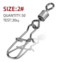 스위블 핀 커넥터 베어링 낚시 엑세서리 스테인레스 스틸 낚시 커넥터 핀 베어링 롤링 회전 루어 후크 태클