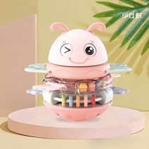 아기 체육관 신생아 유아 놀이 놀이방 매트 베이비 장난감 0-12 개월 등반 학습 딸랑이 활동 공 아기를 잡는 퍼즐용 교육 완구, [05] PINK Tumbler