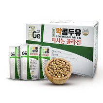 Ge32 놀라움 약콩두유 게르마늄약콩두유 마시는 콜라겐 150ml 60개입 게르마늄첨가 국산 당뇨 칼슘 임산부 단백질 식사대용 발아콩