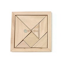 나무로 만든 칠교판/과학 실험 키트 교구 도구 만들기