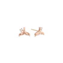 로이드 행운의 고래꼬리 귀걸이 14K