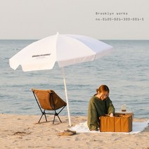 [펀샵] [브루클린웍스] 파라솔 풀세트 (스탠드+전용백포함), 풀세트(파라솔+전용백+스탠드)