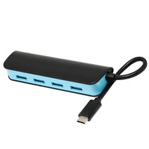 1팩 USB 3.1 Type-C - 표준 USB 3.0 어댑터 커넥터, 120x100x20mm, 플라스틱, 블랙