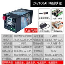 인산철배터리 리튬이온 캠핑 차박 대용량 12V 24V 리튬 인산철 배터리 / 파워뱅크 보조, 8.24V 100AH