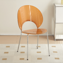 특이한 아크릴의자 인테리어포인트 디자인 투명 카페 플라스틱 북유럽 체어, 다색