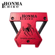 ICHIRO HONMA 골프 클럽 CNC 일체형 스테인리스 스틸 샤프트 훈련 장비 남녀 공용 남성 퍼터, 01 red 33 plumber neck