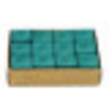 개인 당구 큐대 아담 재료 용품 쵸크 파우더 1 스타 대 가죽 대 블랙 8A 초코대 스누커대, 01 통가（딥그린12알갱이）