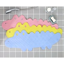 악어 욕조매트 욕실미끄럼방지, 블루