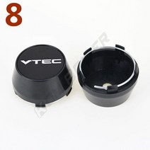 휠캡 60MM OD / ID 센터 림 캡 MUGEN VTEC 스푼 스포츠 스티커 커버 휠 허브 4 개, 08 8