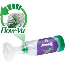 AEROKAT FLOW-VU 고양이 챔버 흡입기
