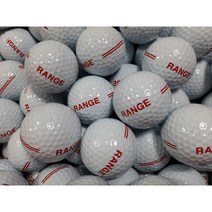 [새상품]실내외 연습용 레인지볼 연습장 스크린 정품 새골프공 500알, Range 300알