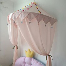 해외 북유럽 어린이 텐트걸 아기 놀이방 독서 코너 반달반 텐트 독서-175697, 옵션08