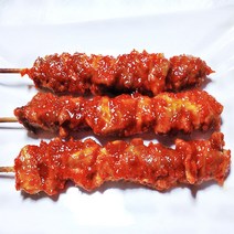 닭다리살 깐깐 매운맛 닭꼬치 닭꼬지 800g20gX40개, 20g(매), 40개, 20g