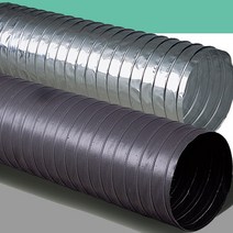 후렉시블 덕트부속 닥트호스 주름관 50mm-1200mm 타포린(천) 알루미늄(은박) 자바라 자재 에어컨덕트, 10M, 65mm (2.6인치)