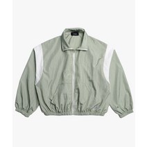 PIECE MAKER SHIMMERING NYLON TRACK JACKET (MINT)