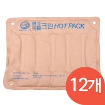 크린핫팩 고급형 순면12개 냉온찜질 찜질팩