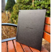 14x11 10p 무제한 편집 압축앨범 성장앨범 웨딩스냅 포토북 Dark Brown, 20page, 14x11 inch (36 x 28cm)