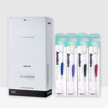 아미덴 High-end 치과전용 기능성 칫솔 교정 치과용 치과 치아교정 미세모 잇몸 교정용 부드러운 미세모 치솔, 12개