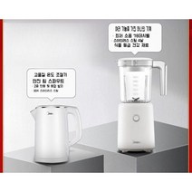 고속블렌더 믹서기 2L 슈니츠 파워 대용량 바이마르 보르테가 대형 고속믹서기 블렌더, B. 흰색 믹서기 + 온도조절기