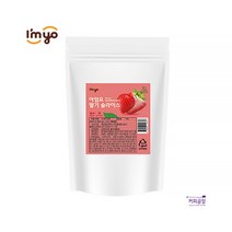 아임요 동결건조 딸기 슬라이스 40g 토핑 간식, 단품