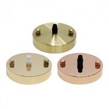 1등 민자 후렌지 도금 골드샤틴 직부형 펜던트조명부품 인테리어조명, 골드샤틴_블랙