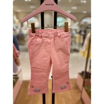 프렌치캣 핑크 세미 부츠컷 팬츠 K q32dcp130k