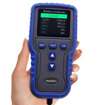 차량용 컬러LCD 테스터기 성능 측정기 배터리 CCA CT-BT010, 상세페이지 참조