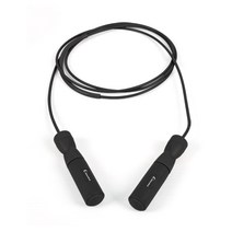 아이워너 선수용 줄넘기 유산소운동 성인줄넘기, 블랙