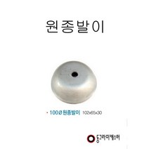 동그라미캐스터 파렛트 종발 100파이 원종발