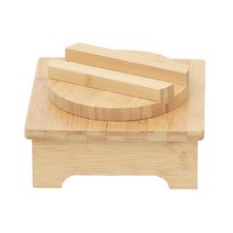 인덕션 스텐 통3중 압력솥 1L 1~2인용, [추가상품] 2.2L 대나무받침대(2~3인용)