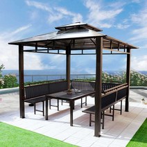 전망대 정자 원두막 파고라 전원주택 조립식 옥상, 기본형 2.5 x 2.5  기둥 10cm