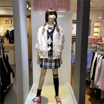 [애플핑크] NC05 골지 쿼카 자수 가디건 APK7S108GSI