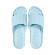 칼러 파스텔 쿠션슬리퍼 층간소음실내화 음식점 안방화장실 학원 편안 논슬립 목욕탕, 단일사이즈