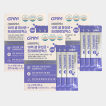 GNM 유산균 신바이오틱스 10억 생유산균 프리바이오틱스 3통 3개월분, GNM 유산균 신바이오틱스 3통 3개월분