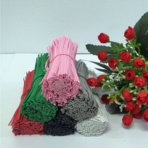 칼라타이 전선끈(철심0.45날개)20cm 250EA (6칼라)절단 무료배송/전선정리/포장전선끈/지주대고정/원예철사, 흑색(검정)