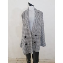 [중고] 017 보브 체크 면마 자켓 66 (NB10548)