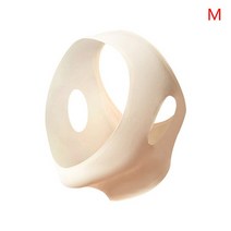 얼굴 V 셰이퍼 슬리밍 붕대 릴랙스 리프트 업 벨트 모양 이중턱 감소 숱이 밴드 미용 도구 1 개, beige XL, 02 beige M