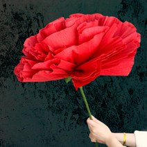 대왕카네이션 자이언트 빅 플라워 점보 대형 꽃, 대왕종이꽃 1P