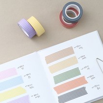 모모체크 마스킹 테이프, 모모체크 블랙