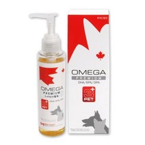 오메가3 플러스 펫(프리미엄) 140ml/DPA함유 물개오일/애견영양제 강아지영양제 애견의약부외품