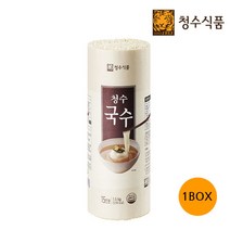 청수식품 [청수식품] 청수 국수 15인분(원통 두루마리) 1.5kg x 10통, 10개