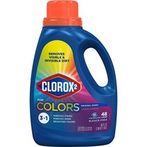 Clorox 2 Stain Remover & Color Booster 클로락스2 세탁 세제 얼룩제거 & 컬러부스터 48회분 66oz(1.95L)
