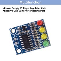 배터리 잔량12V 배터리 4 세그먼트 자리 표시기 모듈 온보드 LED 단계, 01 XD-82B