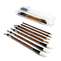 동양화붓 한국화붓 동양화 한국화 전용 붓 붓세트 R509 (7본세트) MH shop ~605094, 단품